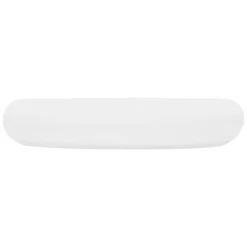 ECD Germany Évier lavabo vasque a poser ovale céramique lave-mains salle de bain 630x420 mm