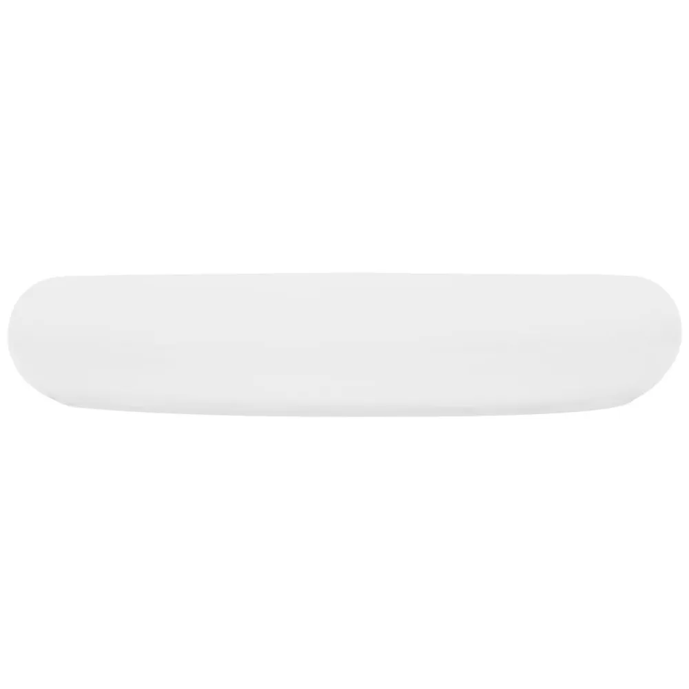 ECD Germany Évier lavabo vasque a poser ovale céramique lave-mains salle de bain 630x420 mm