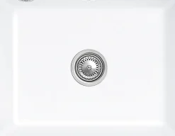 Evier Et Robinet De Buanderie|Villeroy & Boch Évier sous-plan en céramique 1 cuve à encastrer Subway blanc brillant