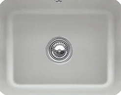 Evier Et Robinet De Buanderie|Villeroy & Boch Évier sous-plan en céramique 1 cuve à encastrer Cisterna gris moyen