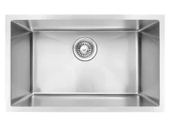 Evier Et Robinet De Buanderie|Essebagno Évier sous-plan en inox finition inox 1 bac à encastrer 76