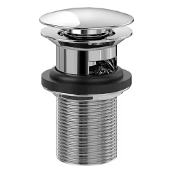 Villeroy & Boch Avento, pack lave-mains avec robinetterie, bonde clic-clac, siphon chromé et kit de fixation