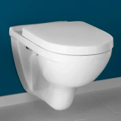 Wc Suspendu|Villeroy & Boch Pack Bâti-support autoportant ViConnect + Plaque de commande noir mat + Cuvette suspendue O.Novo
