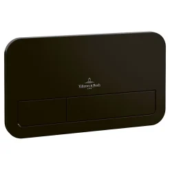 Villeroy & Boch Pack Bâti-support autoportant ViConnect + Plaque de commande noir mat