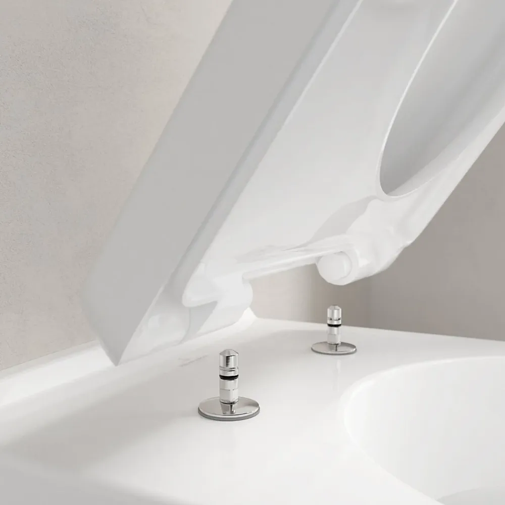 Wc Suspendu|Villeroy & Boch Pack Bâti-support autoportant ViConnect + Plaque de commande chromée mat + Cuvette suspendue O.Novo