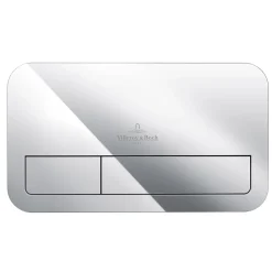 Wc Suspendu|Villeroy & Boch ViConnect Plaque de déclenchement WC 200S, Chromé