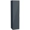 Armoire De Salle De Bains|Vitra Mia armoire 145x35x35 cm pour salle de bain, porte softclose, anthracite brillant (MIAV35A)