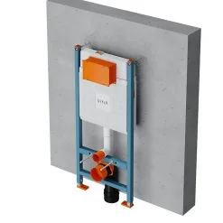 Wc Suspendu|Vitra Bâtisupport pour WC suspendu sol-murV-FIX CORE 3/6L 732580001