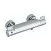 Robinet De Douche|Thermador WATA Mitigeur thermostatique douche chromé NF poignées seniors - - WPL52
