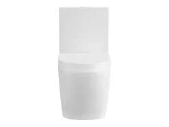 Wc À Poser|Vente-unique WC à poser blanc mat en céramique - Evacuation horizontale - NAGILAM
