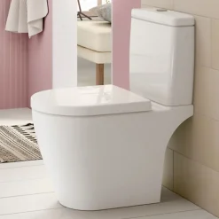 Wc À Poser|Villeroy & Boch WC à poser compact sans bride sortie horizontale VILLEROY ET BOCH Avento avec abattant frein de chute + Nettoyant