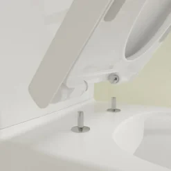 Wc À Poser|Villeroy & Boch WC à poser compact sans bride sortie horizontale VILLEROY ET BOCH Avento avec abattant frein de chute + Nettoyant