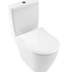 Villeroy & Boch WC à poser compact sans bride VILLEROY ET BOCH Avento avec abattant