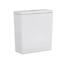 Wc À Poser|Ceramia WC à poser sans bride en céramique + abattant SoftClose + réservoir de chasse, alimentation par le bas, blanc (CEPX030RREXVPBI)