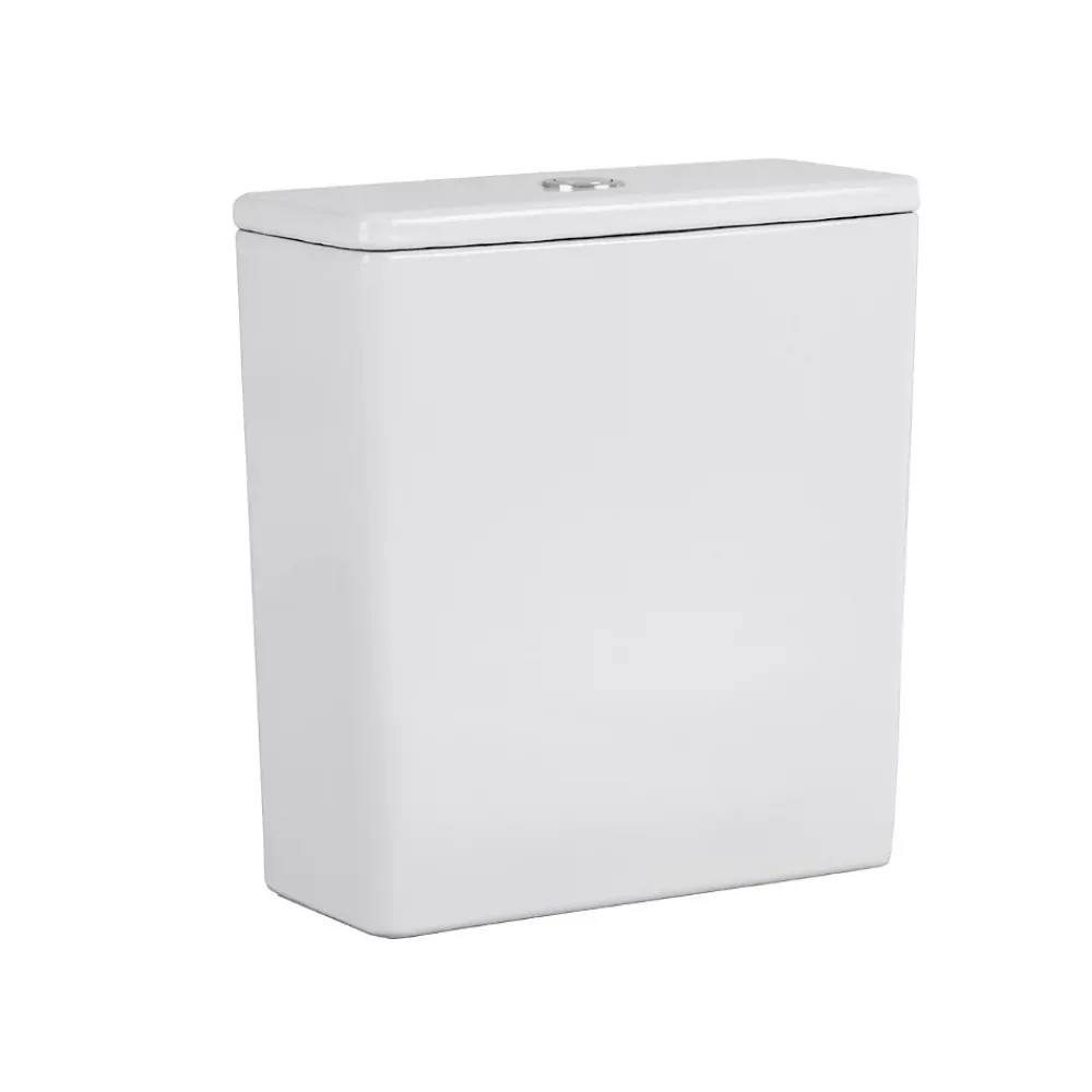 Wc À Poser|Ceramia WC à poser sans bride en céramique + abattant SoftClose + réservoir de chasse, alimentation par le bas, blanc (CEPX030RREXVPBI)