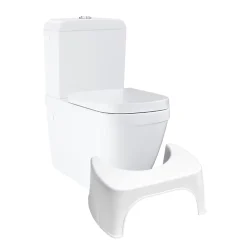 Grohe WC à poser sans bride Euro Ceramic + Tabouret physiologique Blanc