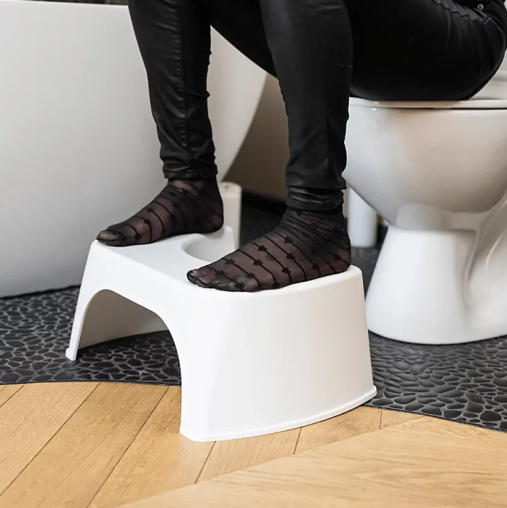Wc À Poser|Jacob Delafon WC à poser sans bride sortie horizontale Struktura avec abattant + Tabouret physiologique blanc