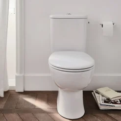 Wc À Poser|Jacob Delafon WC à poser sans bride sortie horizontale Gaspard avec abattant frein de chute et déclipsable + gel WC