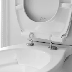 Wc À Poser|Jacob Delafon WC à poser sans bride sortie horizontale Gaspard avec abattant frein de chute et déclipsable + gel WC