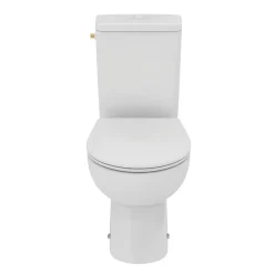 Wc À Poser|Ideal Standard WC à poser sans bride sortie horizontale TIRSO RimLS+ avec abattant frein de chute