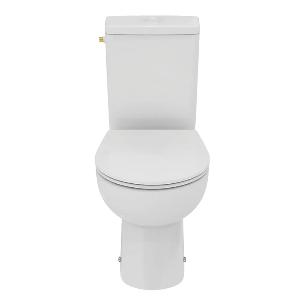 Wc À Poser|Ideal Standard WC à poser sans bride sortie horizontale TIRSO RimLS+ avec abattant frein de chute