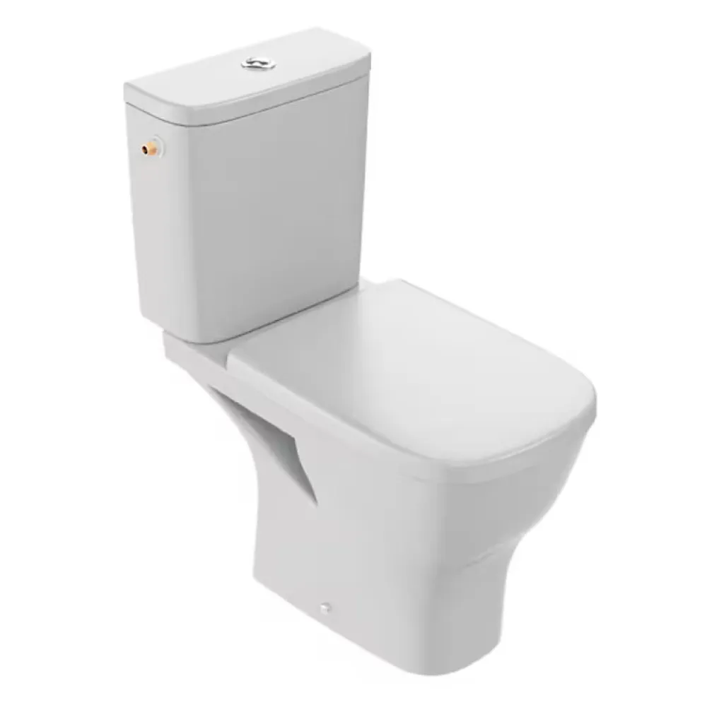 Wc À Poser|Jacob Delafon WC à poser sans bride sortie horizontale Struktura avec abattant