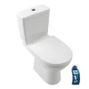 Villeroy & Boch WC à poser VILLEROY ET BOCH O.novo avec abattant frein de chute déclipsable + nettoyant Briochin