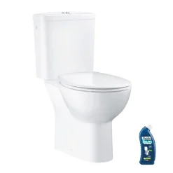Wc À Poser|Grohe WC au sol Bau Ceramic avec abattant déclipsable + Briochin