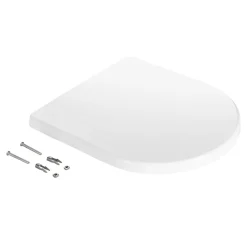 Abattant Wc|Schulte Wc Déclipsable - Avec Frein De Chute - Lunette Et Couvercle - Duroplast - Blanc
