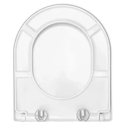 Abattant Wc|Schulte Wc Déclipsable - Avec Frein De Chute - Lunette Et Couvercle - Duroplast - Blanc