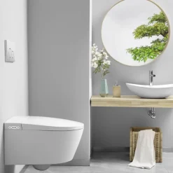 Wc Japonais|Toptoilet Wc Lavant suspendu Crystal Plus 2