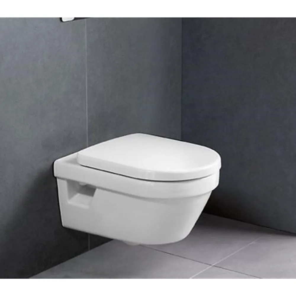 Wc Suspendu|Villeroy & Boch WC suspendu combi-pack VILEROY ET BOCH Architectura 53 x 37 x 40 cm