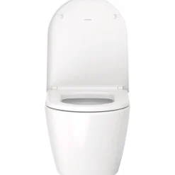 Duravit WC suspendu compact sans bride Me by Starck avec abattant frein de chute