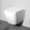 Wc Suspendu|Am.Pm Europe WC suspendu céramique sans bride cuvette WC suspendu sans bord FlashClean abattant amov. frein chute softclose, blanc AM.PM Gem