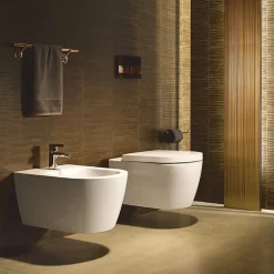 Wc Suspendu|Duravit WC suspendu sans bride Me by Starck avec abattant frein de chute