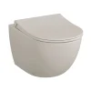 Wc Suspendu|Vitra WC suspendu sans bride Sento lin + abattant