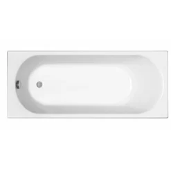 Kolo by Geberit 160x70 cm Ensemble baignoire Opal Plus universelle +Pare baignoire pliable, 2 volets chrome + pieds (XWP1260000-SETP2)