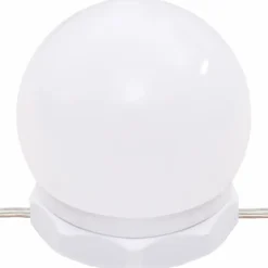 zmh Armoire à miroir avec LED Blanc brillant 90x31,5x62 cm