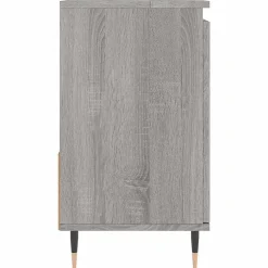 Meuble Wc|zmh Armoire de bain sonoma gris 65x33x60 cm bois d'ingénierie
