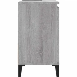 Meuble Wc|zmh Armoire de bain sonoma gris 65x33x60 cm bois d'ingénierie