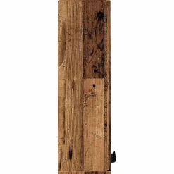 zmh Armoire de salle de bain murale vieux bois 32x20x67 cm