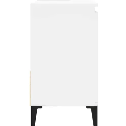 Meuble Wc|zmh Armoire de salle de bain blanc 65x33x60 cm bois d'ingénierie