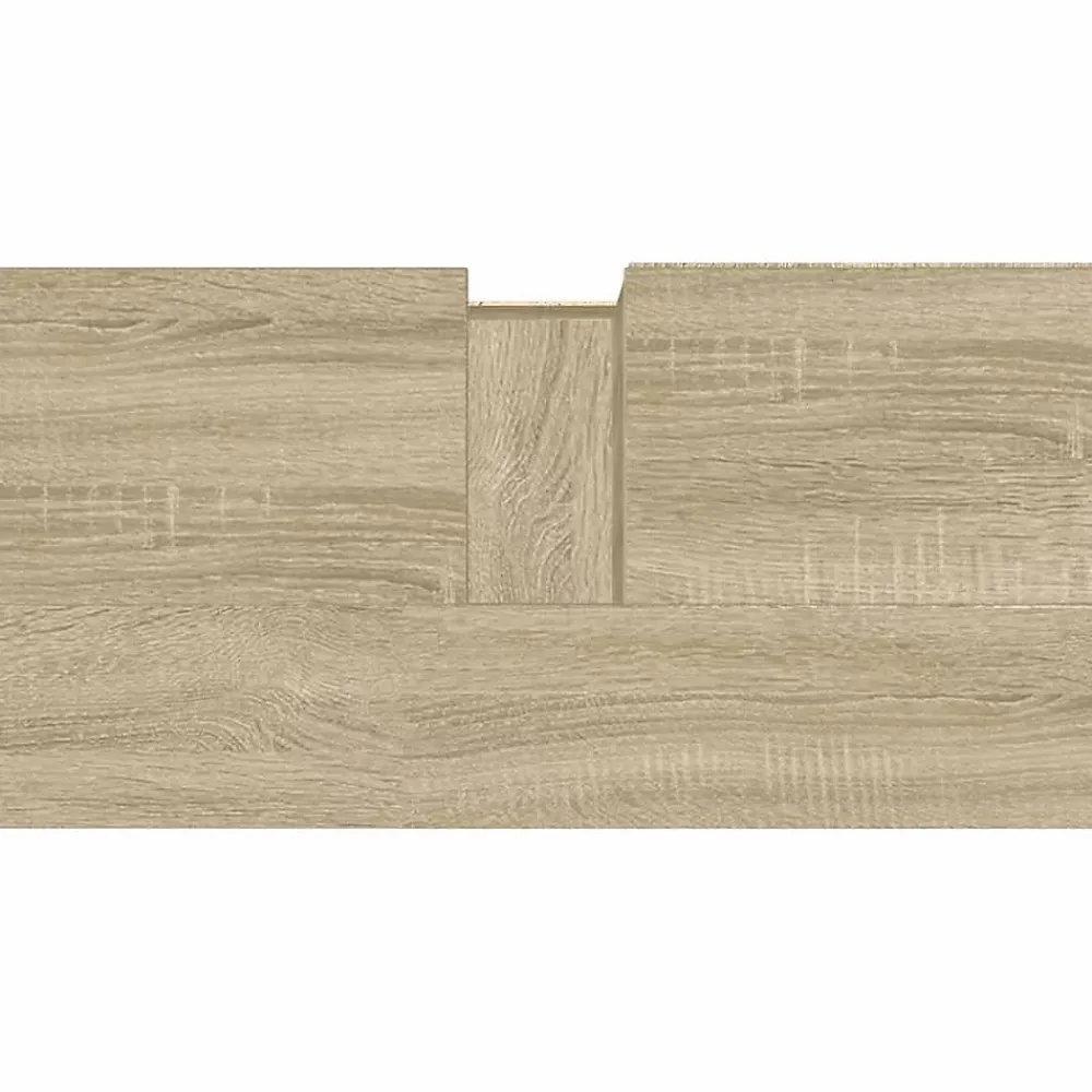Meuble Wc|zmh Armoire salle de bain chêne sonoma 65x33x60 cm