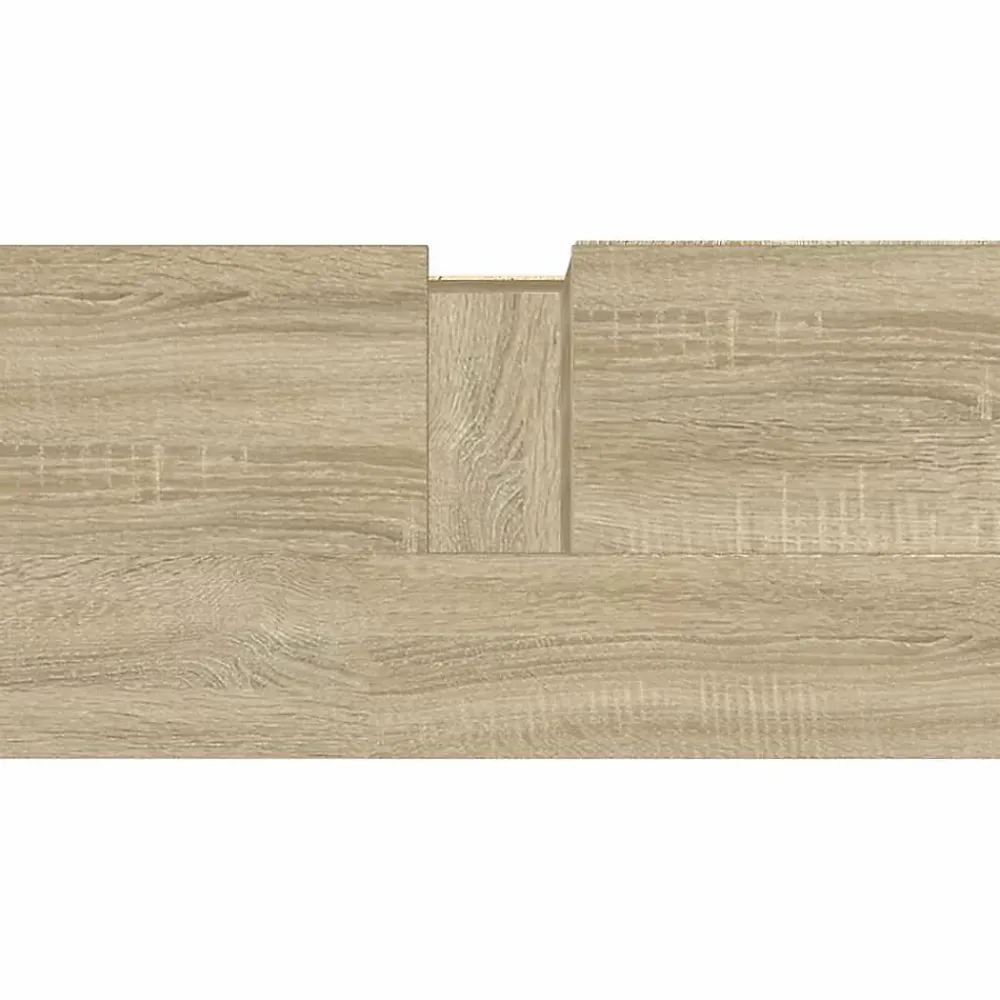 Meuble Wc|zmh Armoire salle de bain chêne sonoma 65x33x60 cm