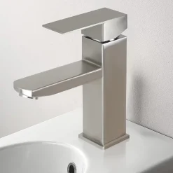 Robinet Lavabo Et Vasque|zmh Robinet de lavabo en acier inoxydable haute pression avec mitigeur monocommande